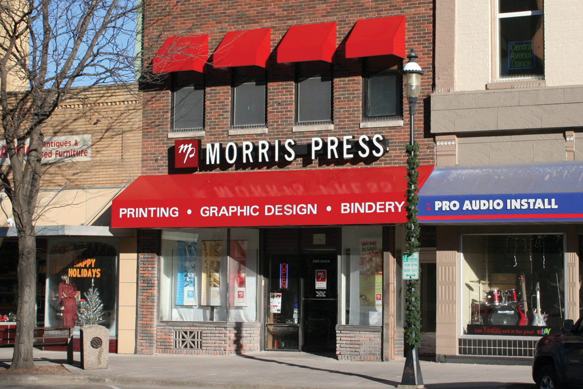 Morris Press Downtown Located at 2305 Central Ave. Kearney, NE 68847